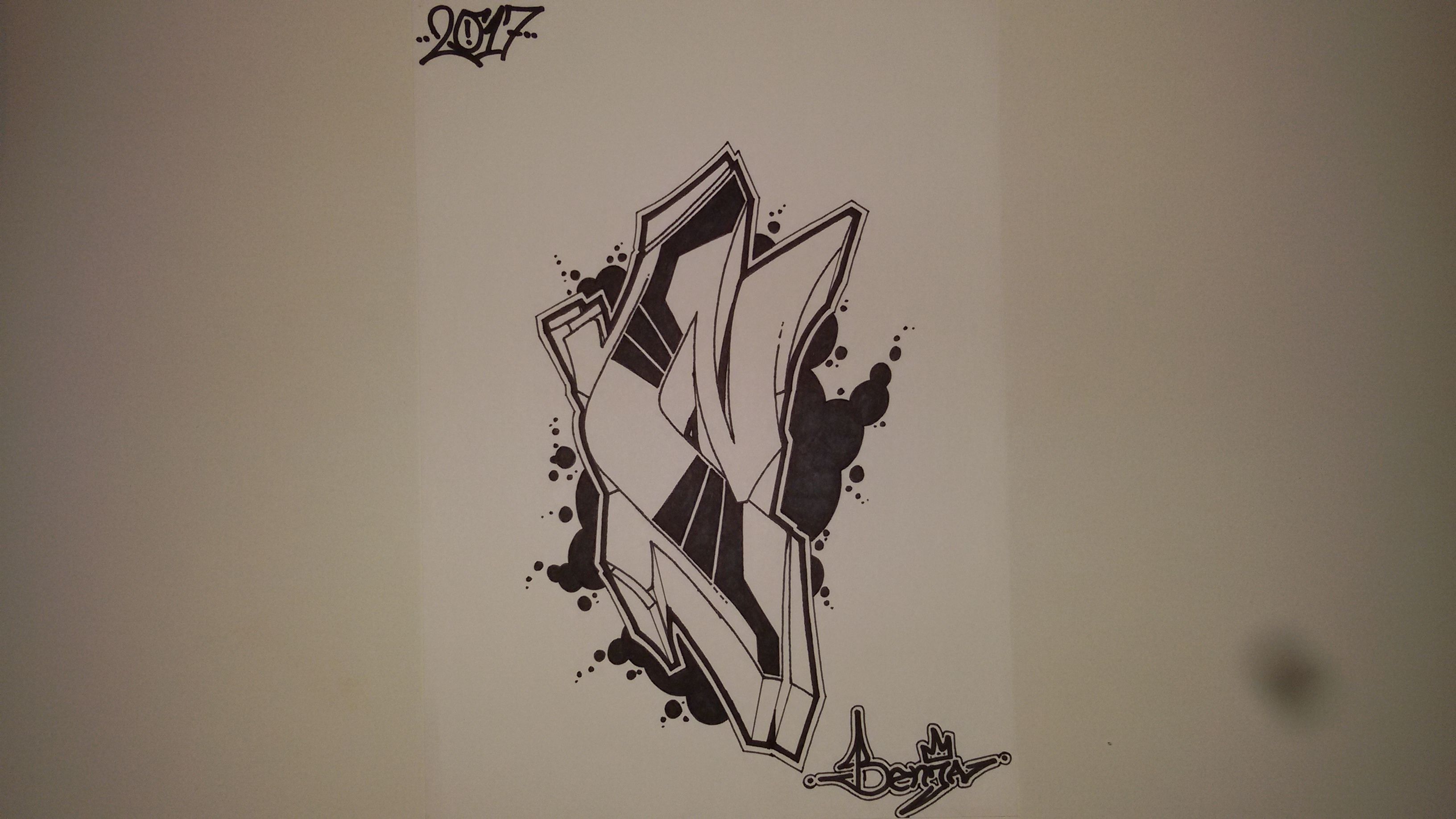 Graffiti Alphabet #14 - Letter ''N'' — Steemit